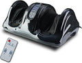 Premium Shiatsu Foot Massager with Remote Control Deep Kneading Rolling &amp Heat Therapy for Feet Ankles &amp Legs Plantar Fasciitis &amp Neuropathy Pain Relief Gift for Men/Women/Parents (Bl