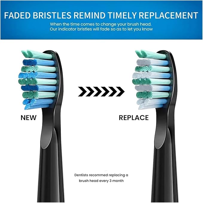 Compatible Electric Toothbrush Heads Replaceable Tooth Brush Head Soft Bristle SG-507/508/551(5 Pink Heads only)