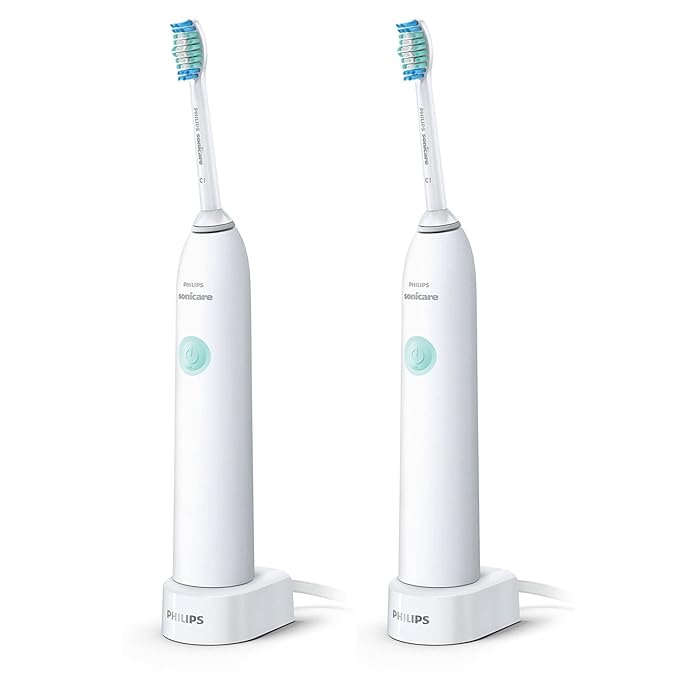 Philips Sonicare Dailyclean Rechargeable Electric Toothbrush 2 Count