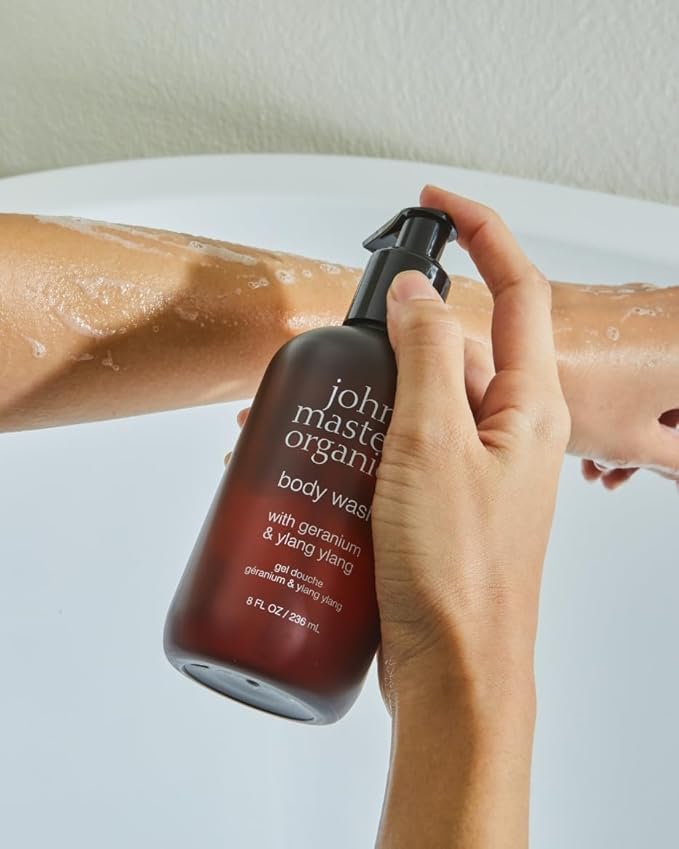 John Masters Organics Body Wash with Geranium &amp Ylang Ylang