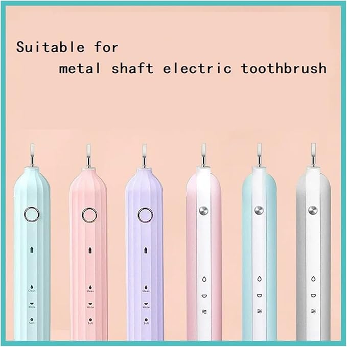 8Pcs/Pack Replacement Brush HeadsCompatible for usmile Toothbrush Head Deep Clean Type(Deep Clean Pink)