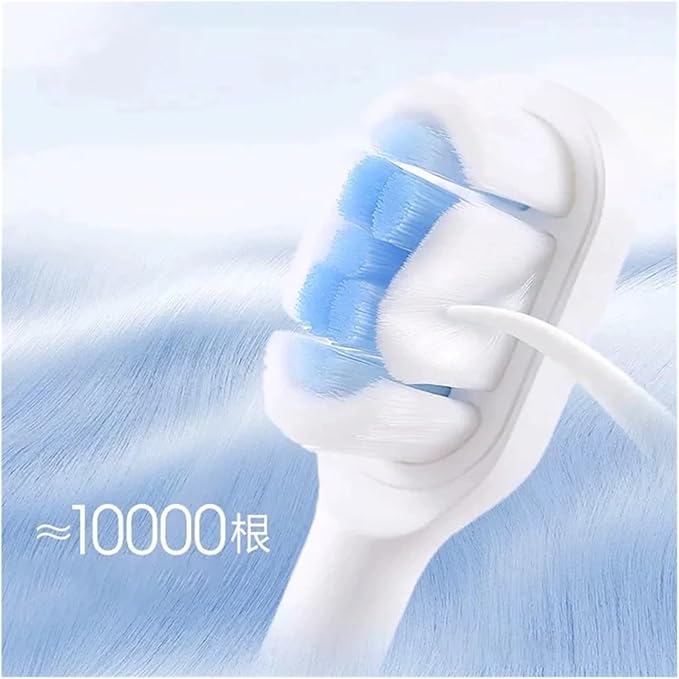 Toothbrush Replacement Heads Compatible with X3 Series X3U X3pro D2 D3S D5(2 Clean White)