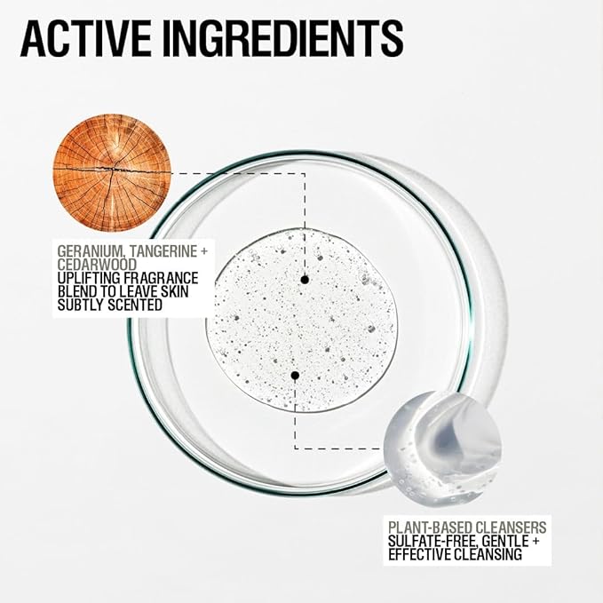 Grown Alchemist Revive Body Cleanser Refill Pouch. Cedarwood Tangerine Geranium. Gentle Body Wash. Hydrates &amp Cleanse Skin (1L).