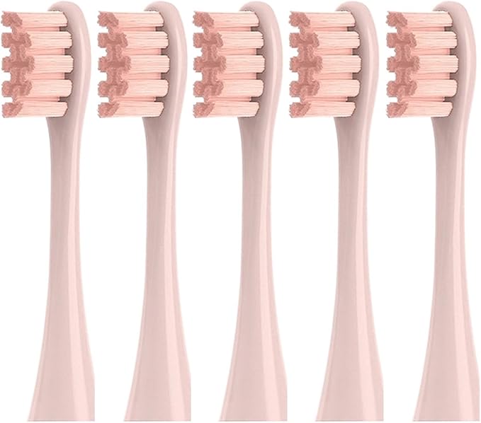 20PCS Replacement Brush Heads Electric ToothbrushCompatible for Spark Flow X Pro Elite Etc(Pink)