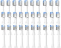 Compatible for T200 Replacement Toothbrush Heads Vacuum Soft Bristle Brush(White gray-30pcs)