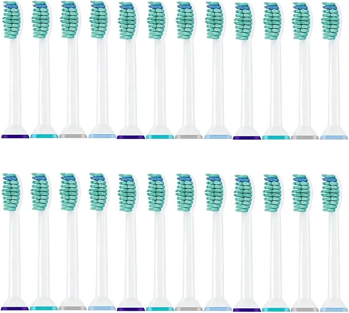 24-32pcs Electric Toothbrush Replacement Heads Compatible for Brush Click-on Handles(24pcs)