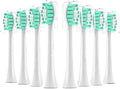 8Pack Replacement Toothbrush Heads Compatible with Phlps Soni Care Sonicare Brush HeadWhite(8pcs Blue)