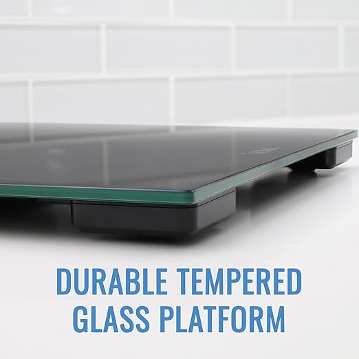 DMI Talking Digital Bathroom Scale for Body Weight 440 lb. Weight Capacity Clinically Accurate Measurements Heavy Duty Sleek Tempered Glass Body Weight Scale Black Case of 6