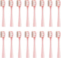 Replacement Toothbrush Head Compatible for NX7000 Sonic Electric Soft Bristle Tooth Brush16pcs(16PINK Clean Type)
