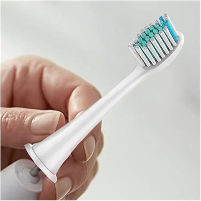 16/20pcs Electric Toothbrush HeadCompatible for PhilipsElectric Replaceable Brush(White 20pcs)
