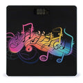 Rainbow Musical Note Melody Smart Scale for Body Weight Accurate Bathroom Scale with LED Display Digital Weight Scales Weighing Machine High Precision Scales for Bath Home