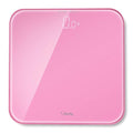 VisionTechShop S Body High Precision Ultra Wide Digital Body Weight Bathroom Scale up to 396lb/180kg Super-Clear Large LED DisplayStep-On Technology Pink