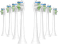 4pcs Replacement Brush HeadCompatible with PH Sonic Care Diamondclean Electric Toothbrush(8pcs White)