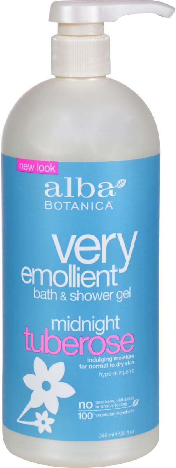 Alba Botanica Shwr Gel Midnight Tuberos