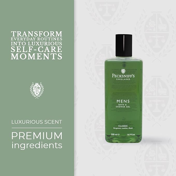 Pecksniff's 500ml Bath &amp Shower Gel (MENS) Classic