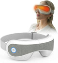 Eye Massager with Heat Air Compression &amp Vibration – Lightweight Heated Eye Mask with Bluetooth Music for Migraines Dry Eyes &amp Puffiness Relief Foldable Eye Therapy Gift for Women &amp Men