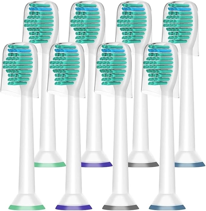4/8/12/16/20 Pcs Toothbrush HeadsCompatible for HX6780 HX6781 HX6782 HX6902 HX6910 HX6911 HX9044 HX6074 HX9024 HX6730 HX6062(8PC with Box)