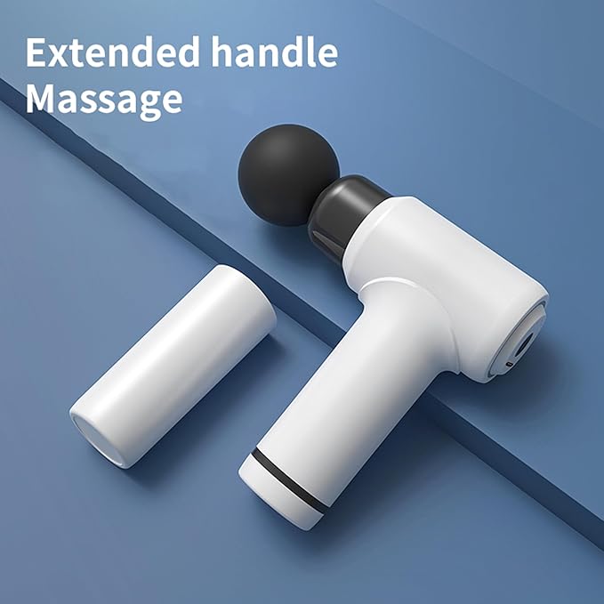 Handheld Massage Gun Massage Tool for Muscle Relaxation Gift Electric Massager Muscle Relaxation Lightweight Portable Cordless Back Massager for Women Men Body Relax