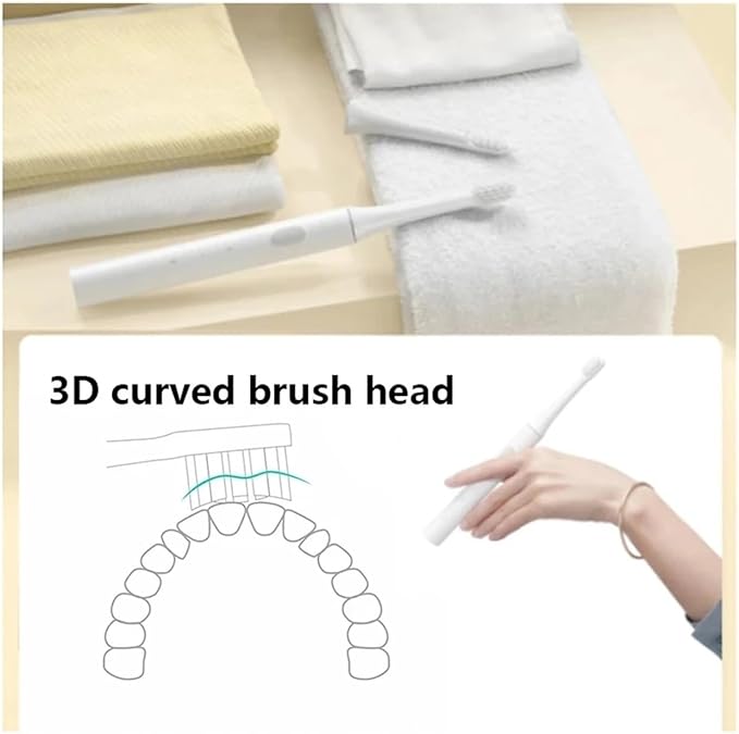 8PCS Toothbrush Replacement Heads for Xiaomi Mijia T100 Mi Smart Electric Head(8 Pink-Soft)