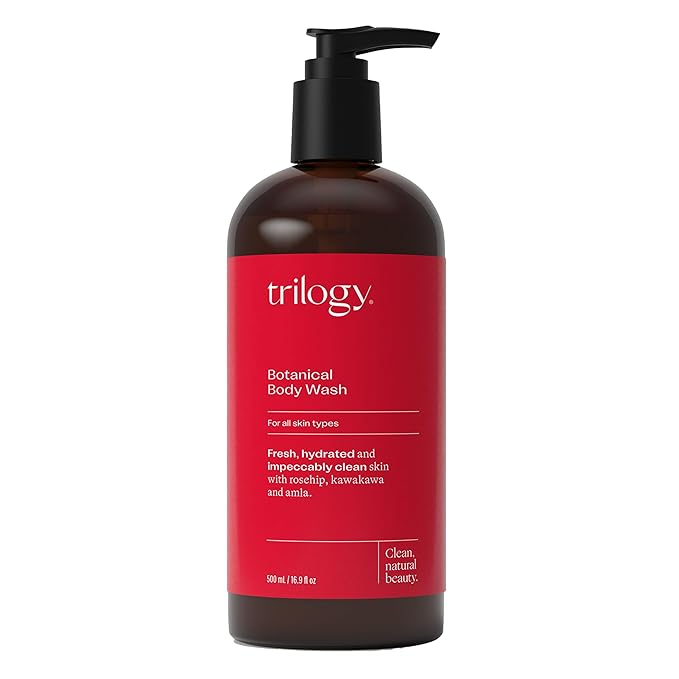 Trilogy Botanical Body Wash Luxurious Spa Experience with Rosehip Oil 16.9 fl oz