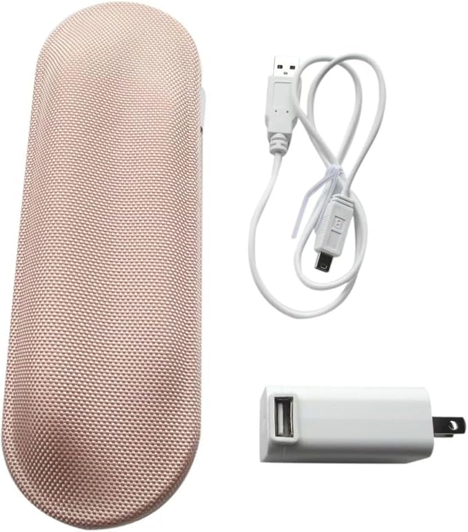 HX9210 Travel Charger Case w/AC Charger+USB Cable Replacement for Philips Sonicare DiamondClean Sonic Toothbrush HX9382HX9372HX9362HX9360(Gold)