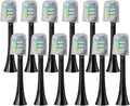 Compatible for SOOCASX3U/X3Pro/X5/V1/D2/D312pcs Replacement Brushs Electric Toothbrush(SHUSHI-BK-12PCS)