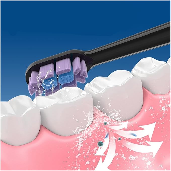 10PCS Replacement Brush HeadsCompatible for XIAOMI MIJIA T700 Mes604 Electric Toothbrush