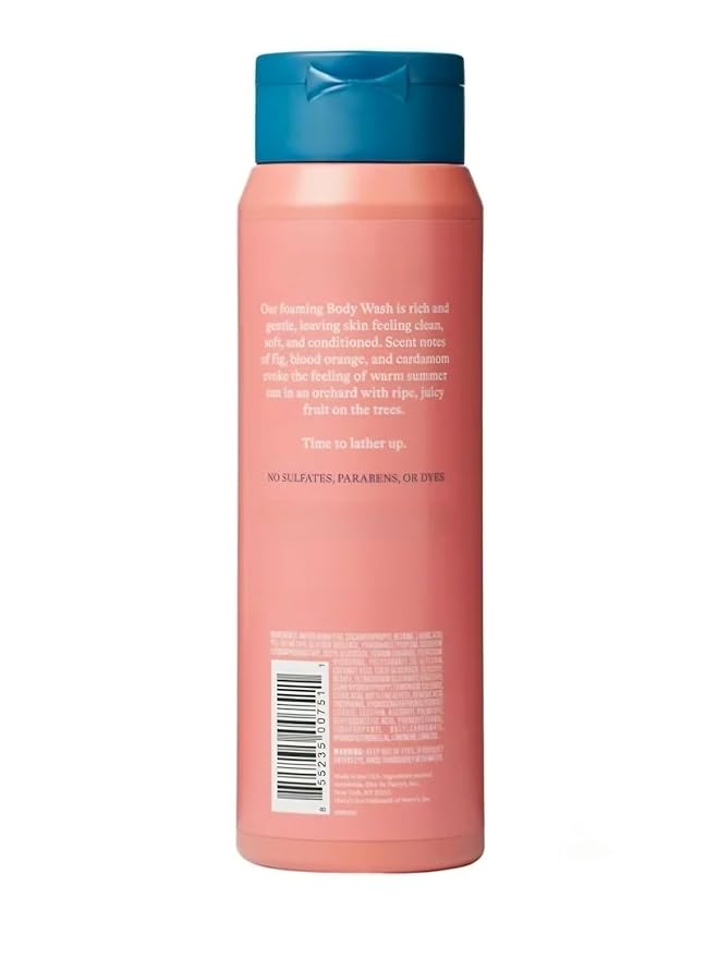 Harrys Gel-Body Wash/FIG: an energizing scent of fruits &amp spices - fig cardamom and blood orange - 16oz