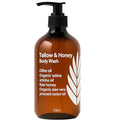 Tallow and Honey Body Wash Tallow Infused Body Wash with Organic Honey with Tallow Vitamin E &amp Aloe Grass-Fed Tallow - Soothes Dry for Men &amp Women - 10 Oz (1)