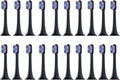 12/16/20PCSCompatible for XIAOMI MIJIA T700 Replacement Toothbrush Heads Soft Bristle Brush(T700 Purple-20pcs)