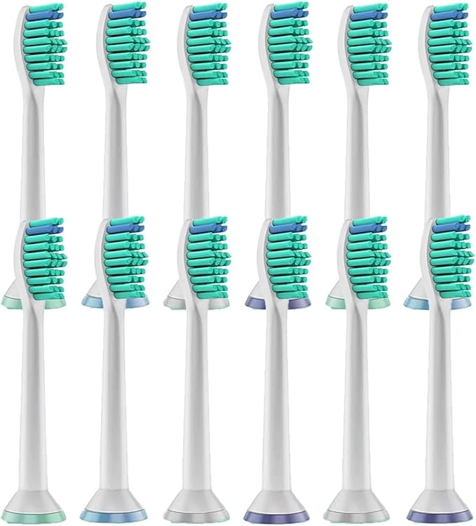 20/36pcs Replacement Toothbrush Heads Compatible For Philips Electric Brush Head 1100 2100 4100 4300 5100 5300 6100 6500 Etc(36pcs)