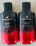 IMMORTAL 3-in-1 Hair Face &amp Body Wash 10 oz Bath &amp Body Super Smooth Bodycare