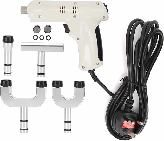 Electric Spine Chiropractor Chiropractic Adjusting Tool Massage Machine Portable Massager for Men Women Adjust Vertebration and Thoracic Scoliosis