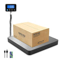 Digital Shipping Scale 5g High Accuracy 440 lb Postal Scale with Hold and Tare Functions for Parcels/Luggage/Home Manual/Auto Shutoff Extended LCD Display Batteries and AC Adapter Included