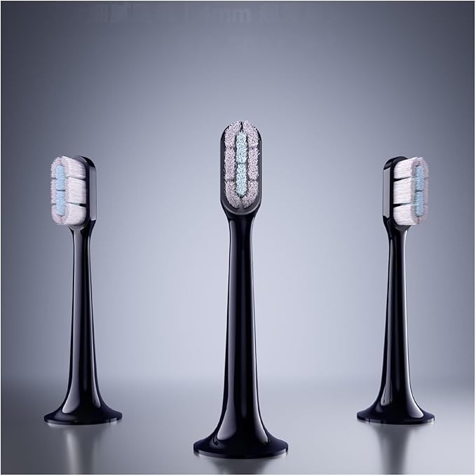 Compatible for Xiaomi Mijia Toothbrush Head T700 Sonic Electric Waterproof Soft Health Replacement Bristles 2/4/6Pcs(4pcs)