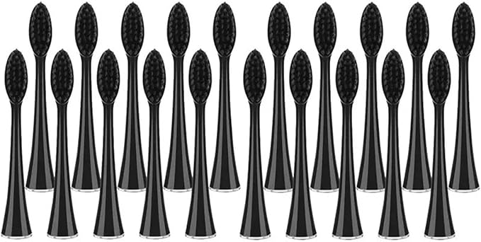 Replacement Electric Toothbrush Heads 10PCS Whiting Bamboo Charcoal Brush for Burst Seago S9 Adults Toothbcrush(2pcs)