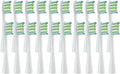 20PCS Replacement Brush Heads Compatible for Flow/X PRO Elite/X/One/Z1/F1Electric Toothbrush(20 pcs White)