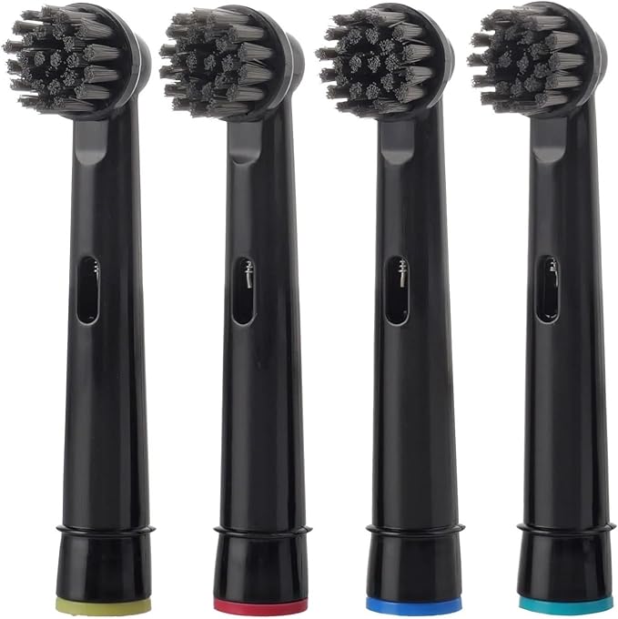 Electric Toothbrush Replacement Brush Heads Compatible For Oral Basic Cleaning -B Toothbrush Nozzle BristlesD100 D25 D30 D32 4739 3709 3744(17A-16Pcs)