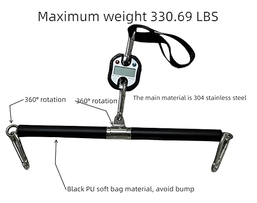 Simple Convenient Quick Patient Lift Scale for Electric Lift Lifts for Easy and Quick Help with Weight Measurement up to 330lbs