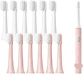 6/12Pcs Replacement Brush Heads for XIAOMI MIJIA T100 Mes603 Electric Toothbrush Vacuum Dupont Soft Bristle Suitable Nozzles(T100-PK-6PCS)