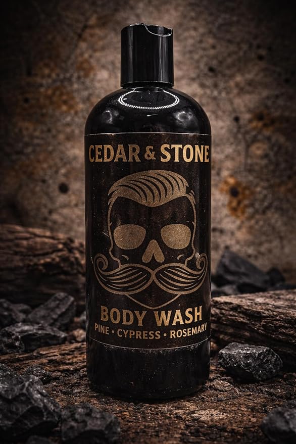 Toxic Masculinity Cedar &amp Stone Men's Body Wash