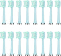 M07 Electric Toothbrush Replacement HeadsCompatible for M07/M08/M07B/702/722(16pcs Blue)