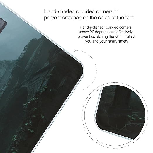 Skeleton Butterfly Weight Scale Large Digital Bathroom Scales with Bright LED Display Non Slip Digital Scale and Step On Fashion Weighing Machine for Body