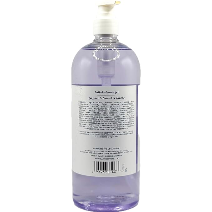 Crabtree &amp Evelyn Nantucket Briar Bath and Shower Gel 33.8 Fl Oz