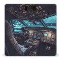 Airplane Weight Scale Digital Electronic Scales Bathroom Scale Larg LCD Backlight Display High Precision MeasurementsTempered Glass