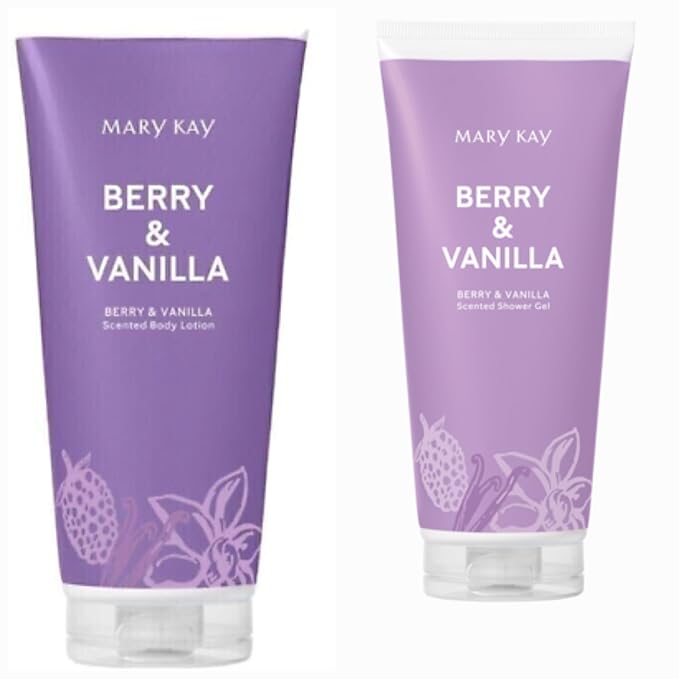 Marykay BERRY &amp Vanilla ~ Scented Body Lotion &amp Shower gel-NEW &amp SEALED