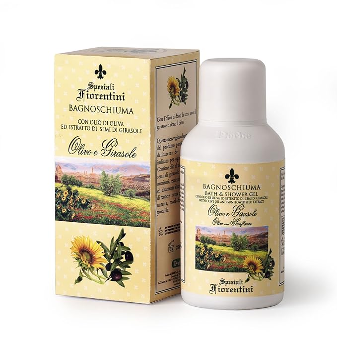 Speziali Fiorentini Bath/Shower Gel Olive and Sunflower 8.4 Ounce