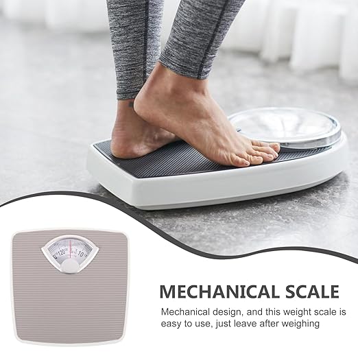 minkissy Mechanical Weight Scale Body Portable Bathroom Scale for Accurate Measurements and Compact for Home Use