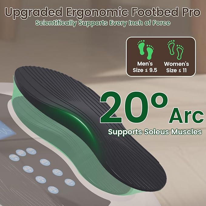 Neuropathy Pain Relief for Feet Massager Pro 3D EMS Foot Massager for Neuropathy 8 TENS Pads Electric Foot Health Nerve Muscle Stimulator Circulation for Plantar Fasciitis - FSA or HSA Approved