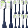 10Pack Toothbrush Replacement HeadsCompatible for Sonicare HY1200/06 BD1003/AZ(Blue)